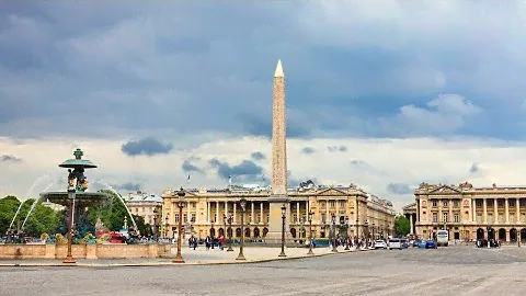 Площадь Конкорд - Париж : Тут казнили Короля / Обелиск из Египта / Секреты Парижа 📯