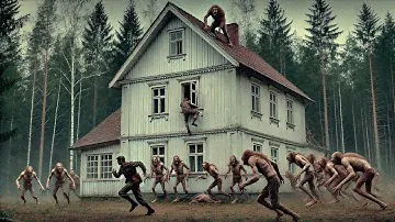 Soldiers Hunted by Werewolves in the Forest, Take Refuge in Cabin, But the House Belongs to Monsters