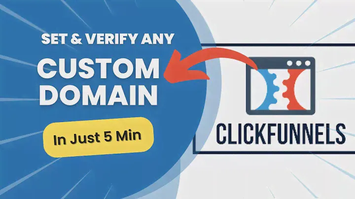 Как настроить собственный домен с помощью ClickFunnels и Verify
