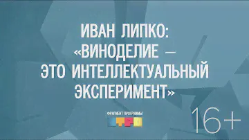 Иван липко: «Виноделие – это интеллектуальный эксперимент»