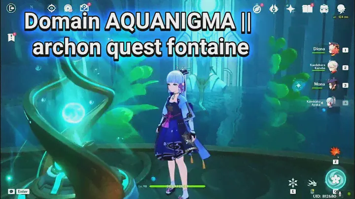 Domain AQUANIGMA || archon quest fontaine