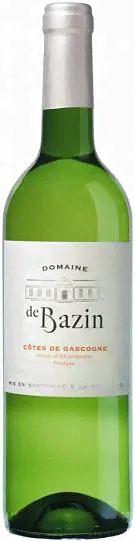 Вино Domaine de Bazin Blanc, Cotes de Gascogne Домен де Базан Блан 750 мл-0