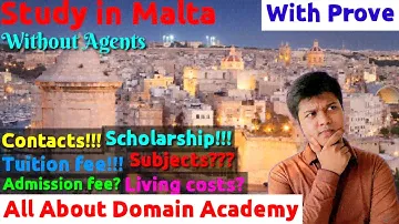 Study in Malta All About Domain Academy