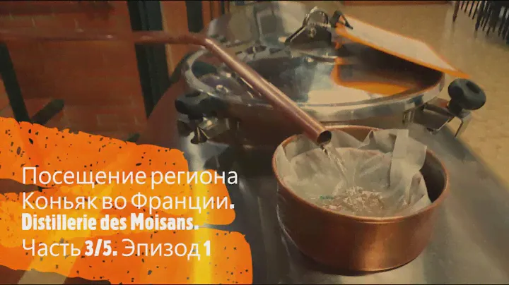 Коньяк. Производство коньяка во Франции. Часть 3/5 Эпизод 1. Distillerie du domaine des Moisans.