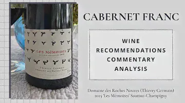 Domaine des Roches Neuves, 2015 Les Mémoires, Saumur-Champigny, Loire, France | Cab Franc Chronicles