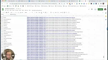 Как легко найти URL-адрес домена компании по названию компании в Google Таблицах
