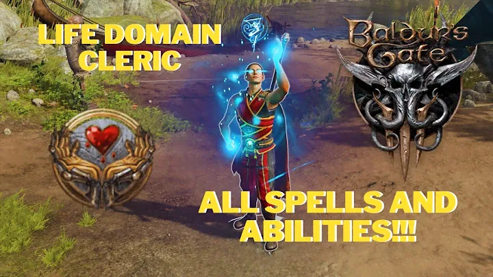 Baldur's Gate 3: Life Domain Cleric - All Spells And Abilities (Full Release)