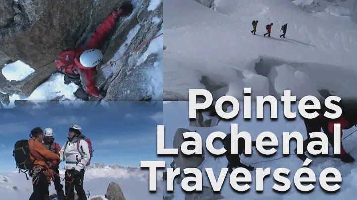 Pointe Helbronner Vallée Blanche Traversée des Pointes Lachenal Chamonix Mont-Blanc alpinisme