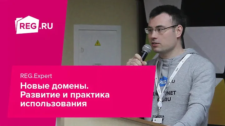 Дмитрий Денискин. Новые домены. Развитие и практика использования