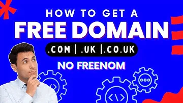 How to get a Free Domain Name in 2024 - Get .com .uk .co.uk Domain For Free