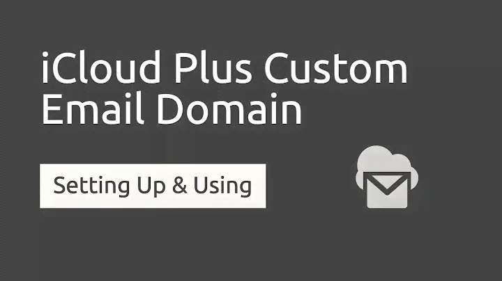 Как настроить и использовать собственный домен электронной почты iCloud Plus [Простой способ]
