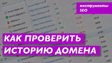Что учесть при выборе доменного имени для сайта и как проверить его историю
