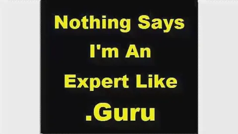 Guru Domain Sales - Top Ten Reasons Why You Should Get A .Guru Domain
