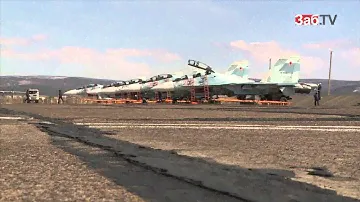 На аэродроме Домна стартовали тренировочные полеты на Су-30СМ