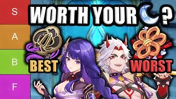 FARM THESE ARTIFACT DOMAINS! ★Best Genshin Impact Artifacts Tier List★