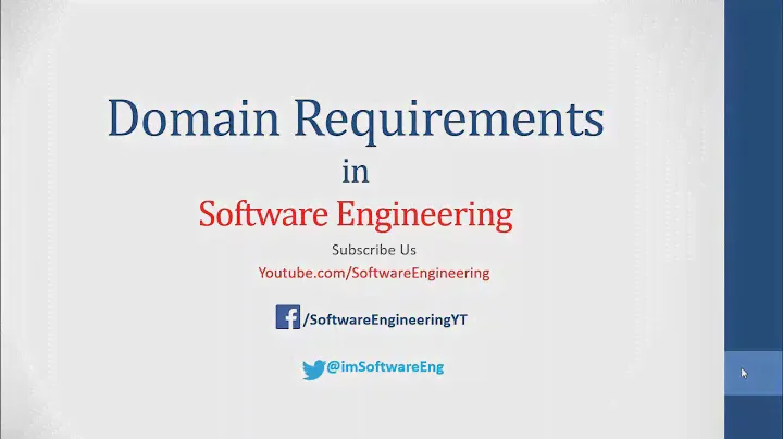 Domain Requirements in Software Engineering | Requirement Engineering | Urdu / Hindi | With Examples