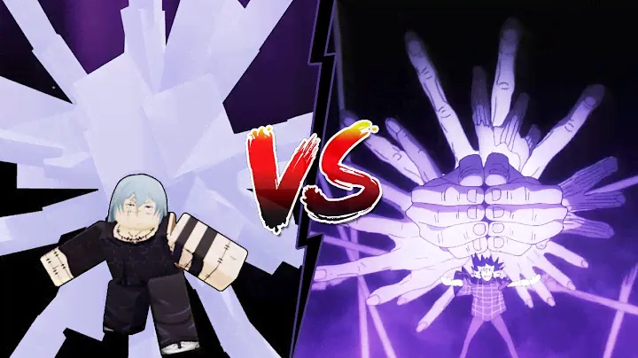 Mahito Domain Showcase + Anime Comparison in Jujutsu Shenanigans