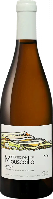 Вино Limoux AOР Domaine de Mouscaillo 2019 0.75 л (Лиму Аор Домен Де Мускайо)
