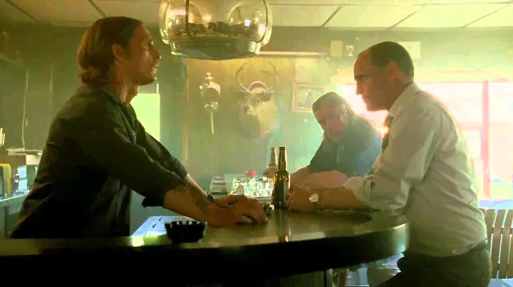 True Detective Bar Scene - Marty and Rust Talk In Doumain's Domain