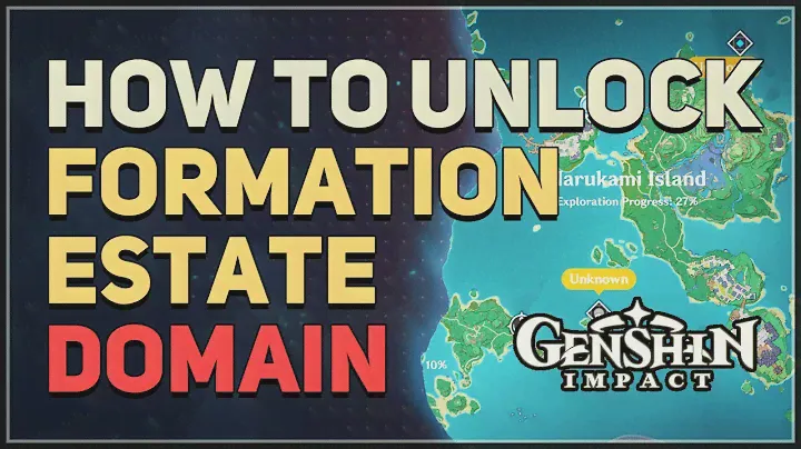 How to unlock Formation Estate Genshin Impact
