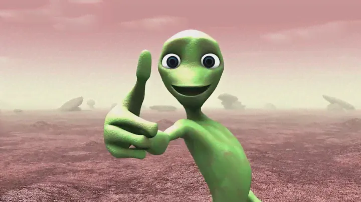 El Chombo   Dame Tu Cosita  Official Video(Зелёный танцующий человечек-инопланетянин)