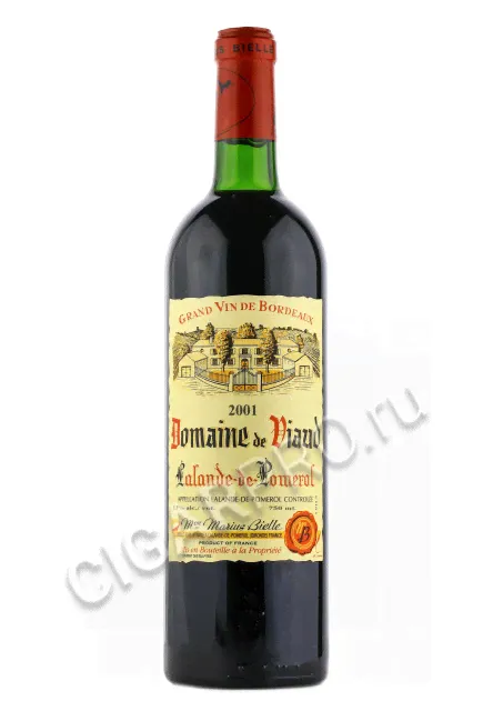 Domaine de Viaud Lalande de Pomerol Вино Домен де Вио Лаланд де Помроль 0.75л-1